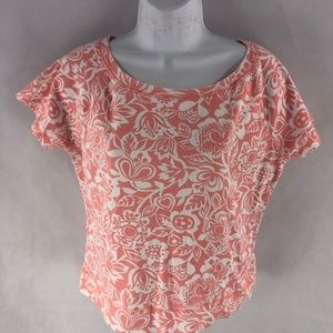 5/$25 St. John's Bay Tropical Floral Summer Tee